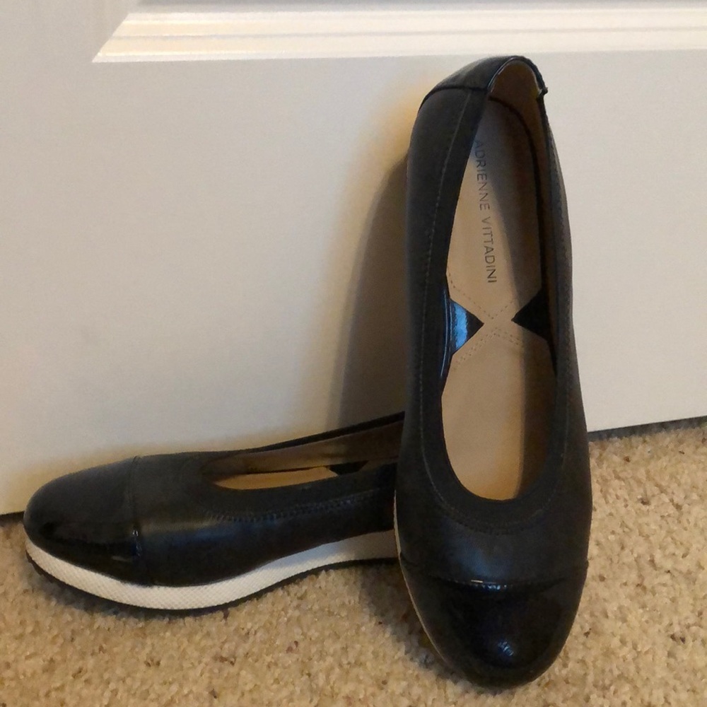 Black and white flats